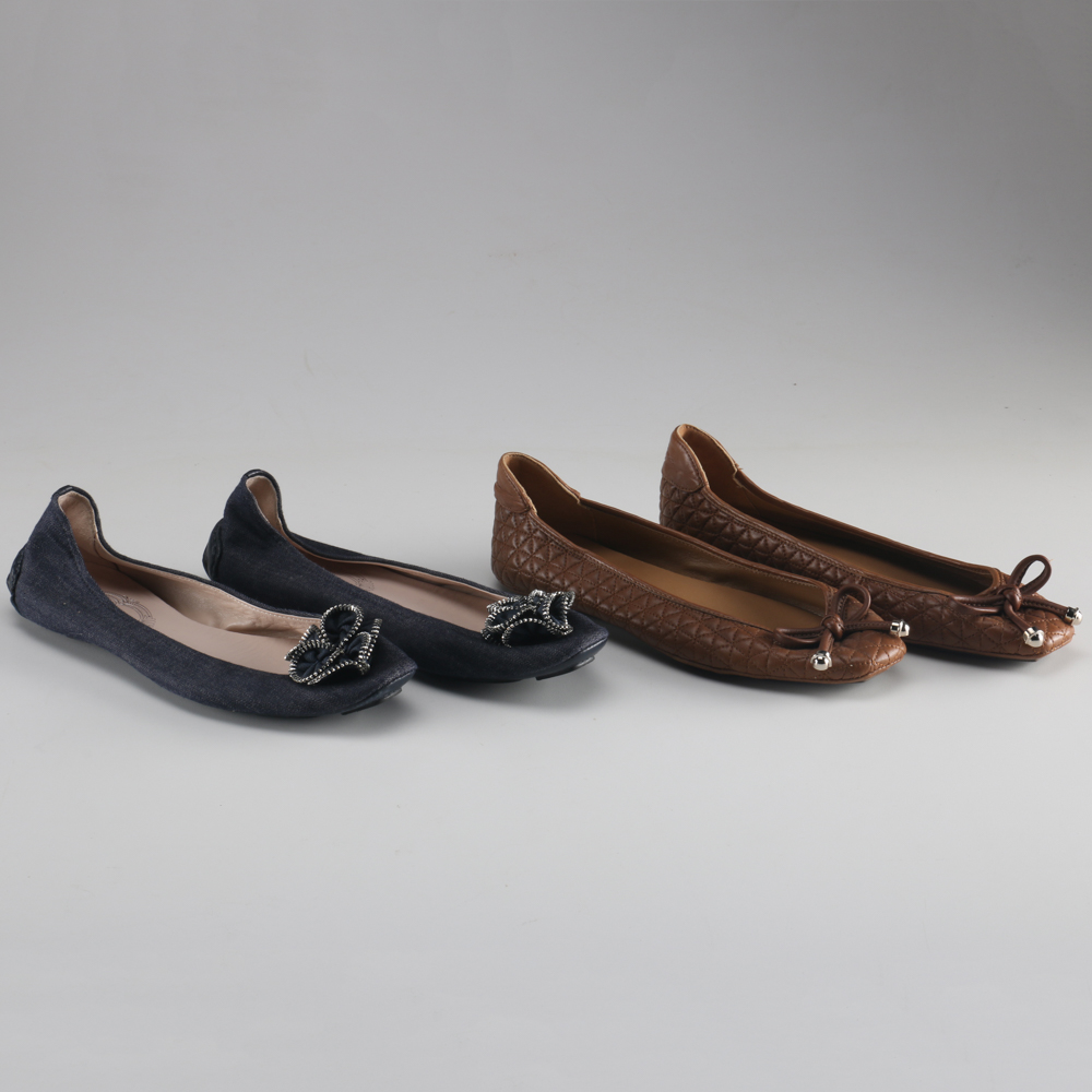 Selection of Elie Tahari Flats