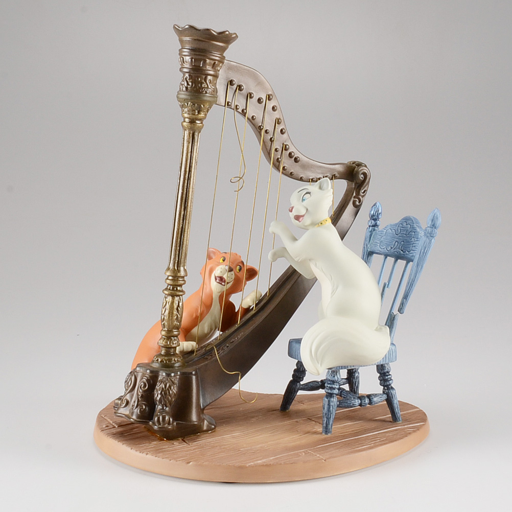 Disney's The Aristocats Harp Figurine