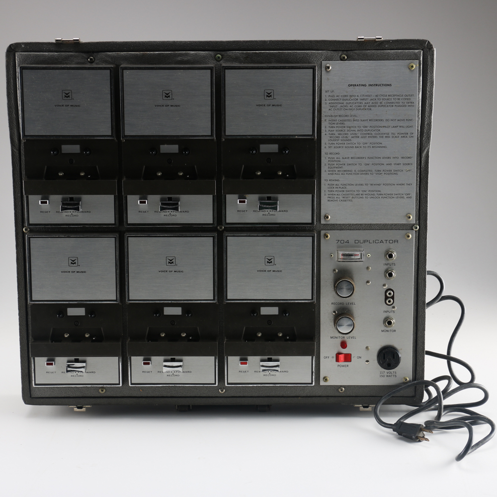 Voice Of Music 704 A/V Cassette Duplicator