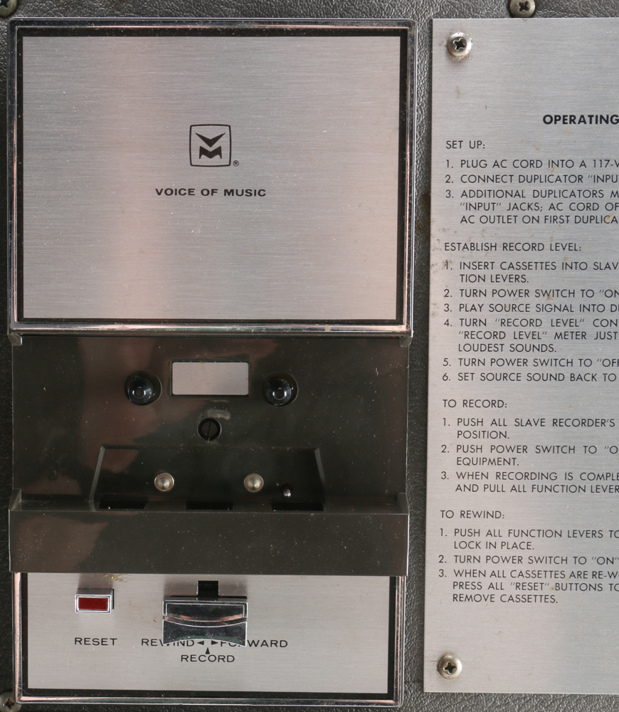 Voice Of Music 704 A/V Cassette Duplicator