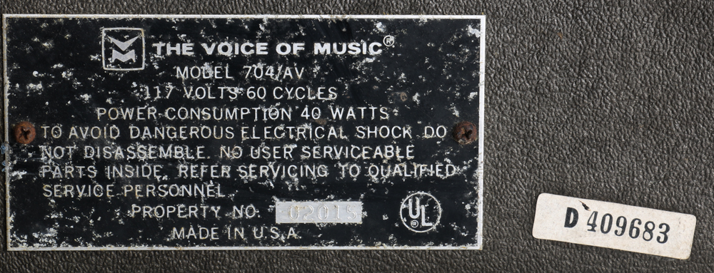 Voice Of Music 704 A/V Cassette Duplicator