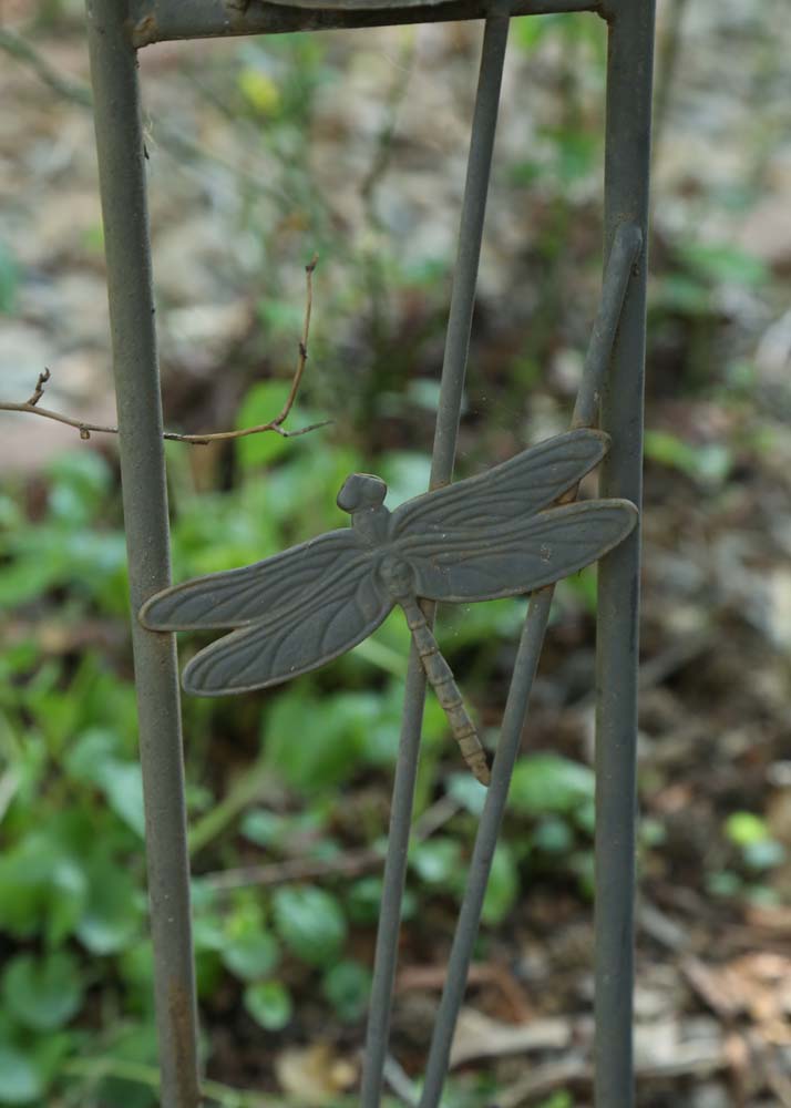 Gazing Ball Garden Stake