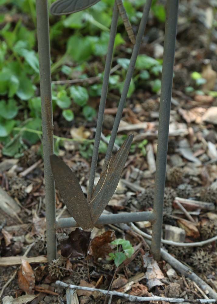 Gazing Ball Garden Stake