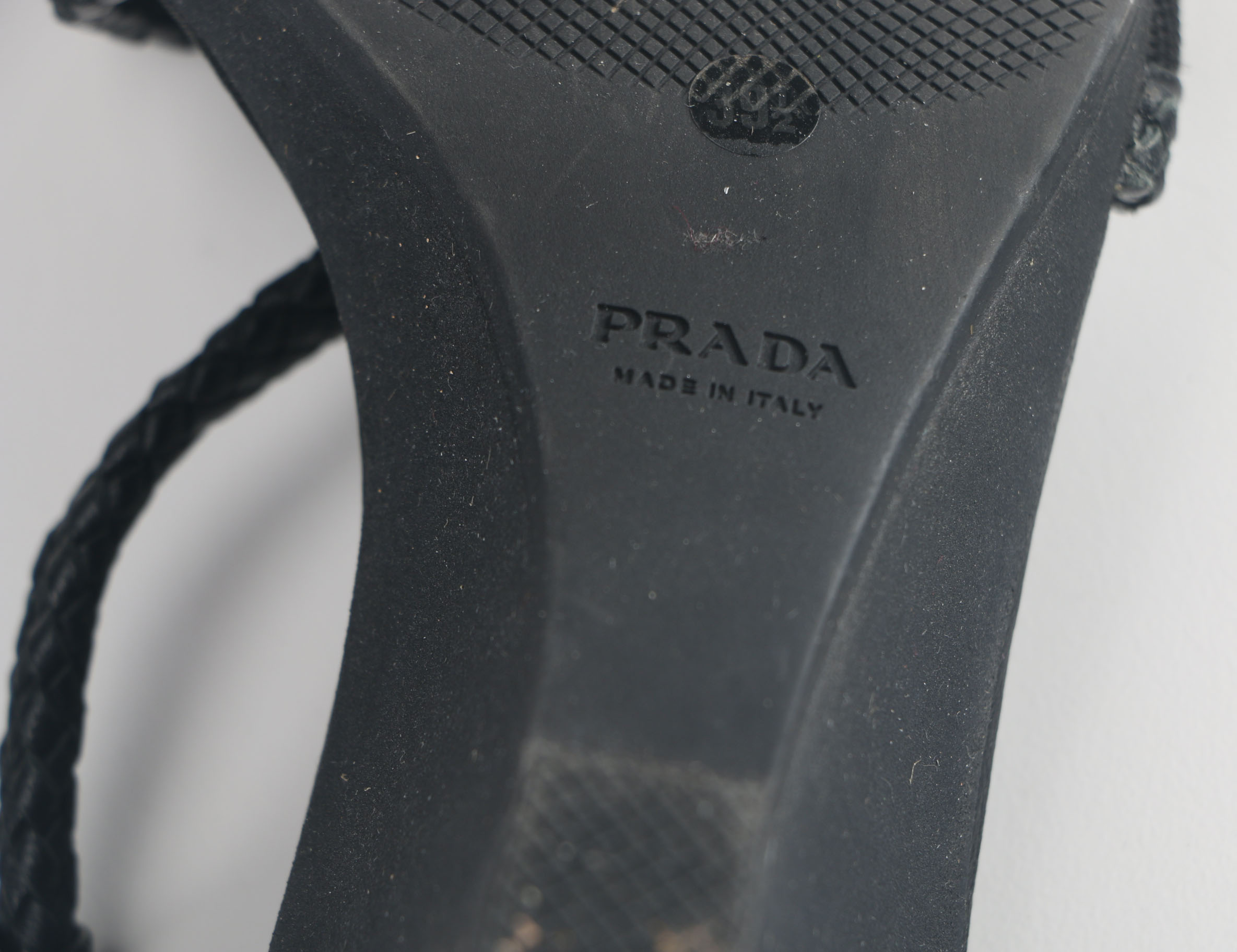 Prada Sandals in Black
