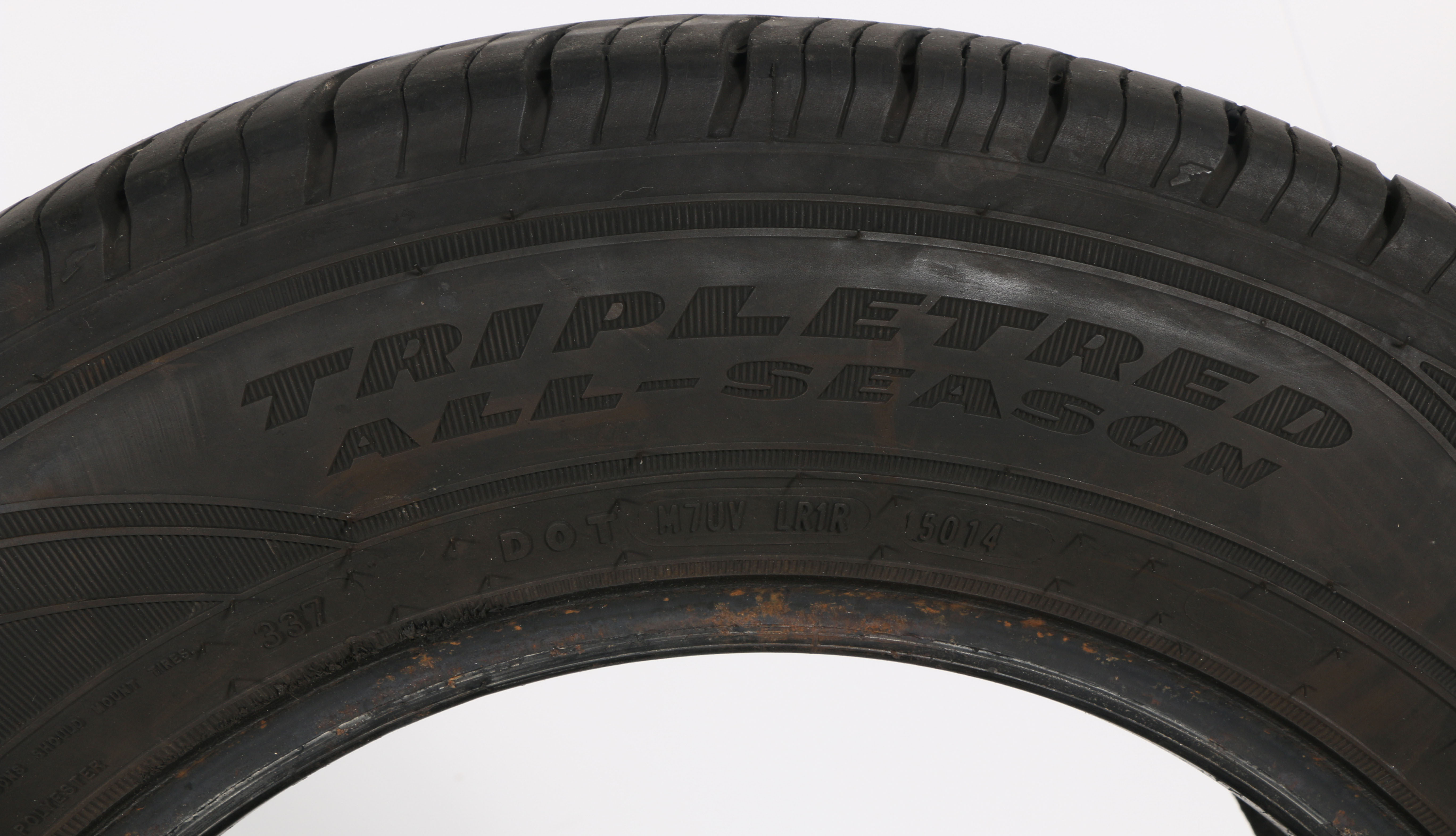 Four Goodyear Tripletred "Assurance All-Season" Tires