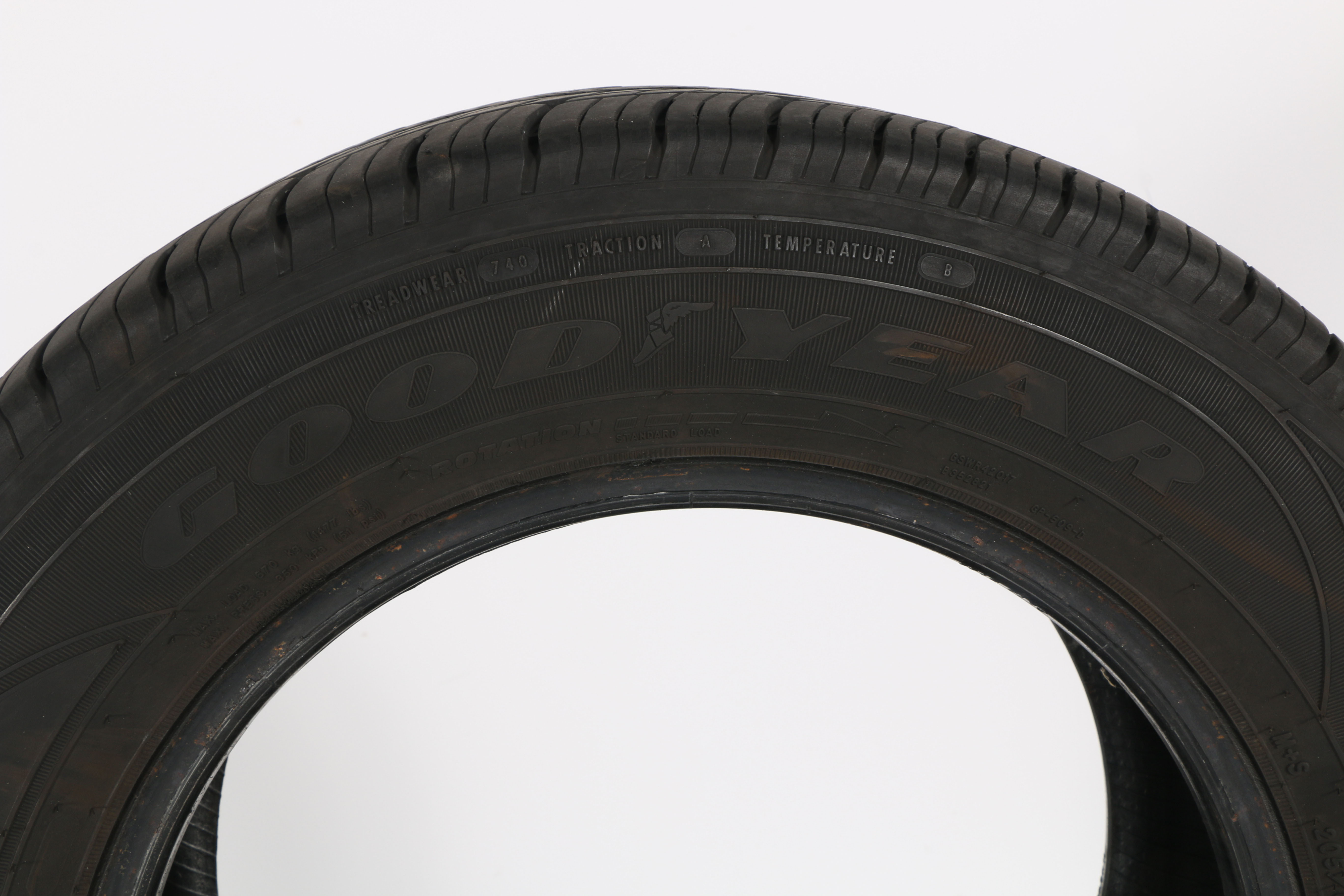 Four Goodyear Tripletred "Assurance All-Season" Tires