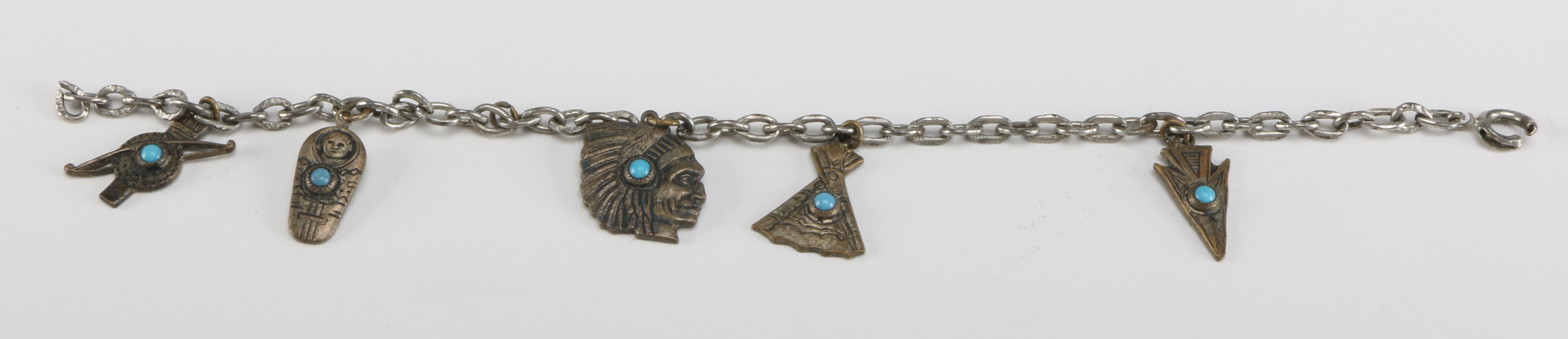 Native American Inspired Charm Bracelet