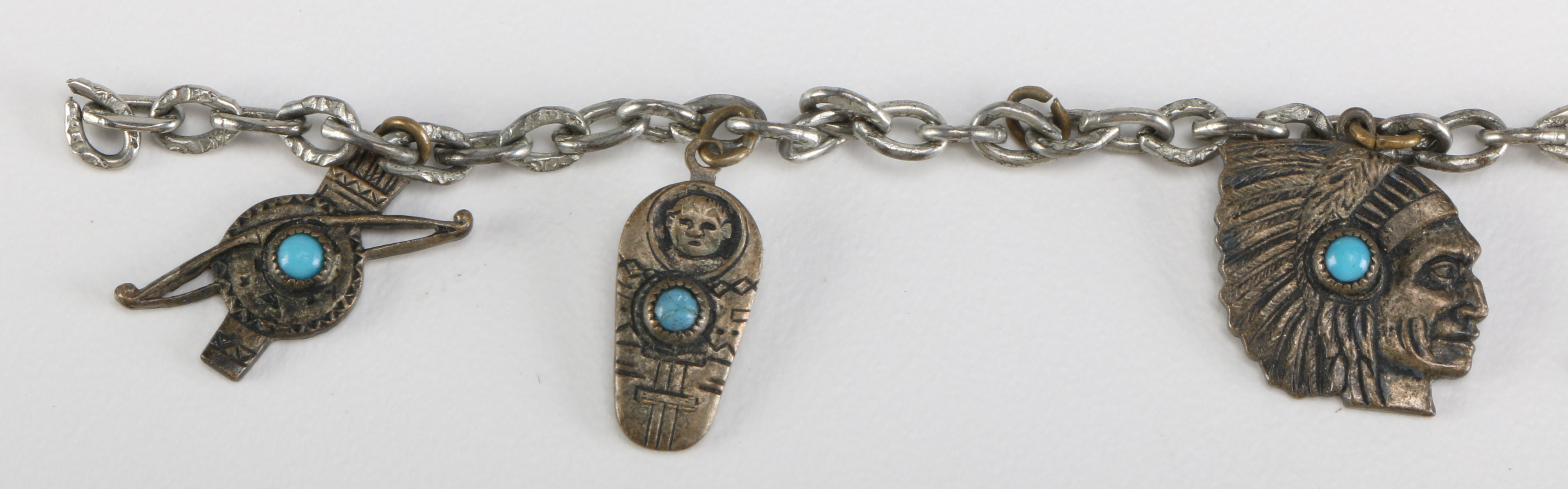 Native American Inspired Charm Bracelet