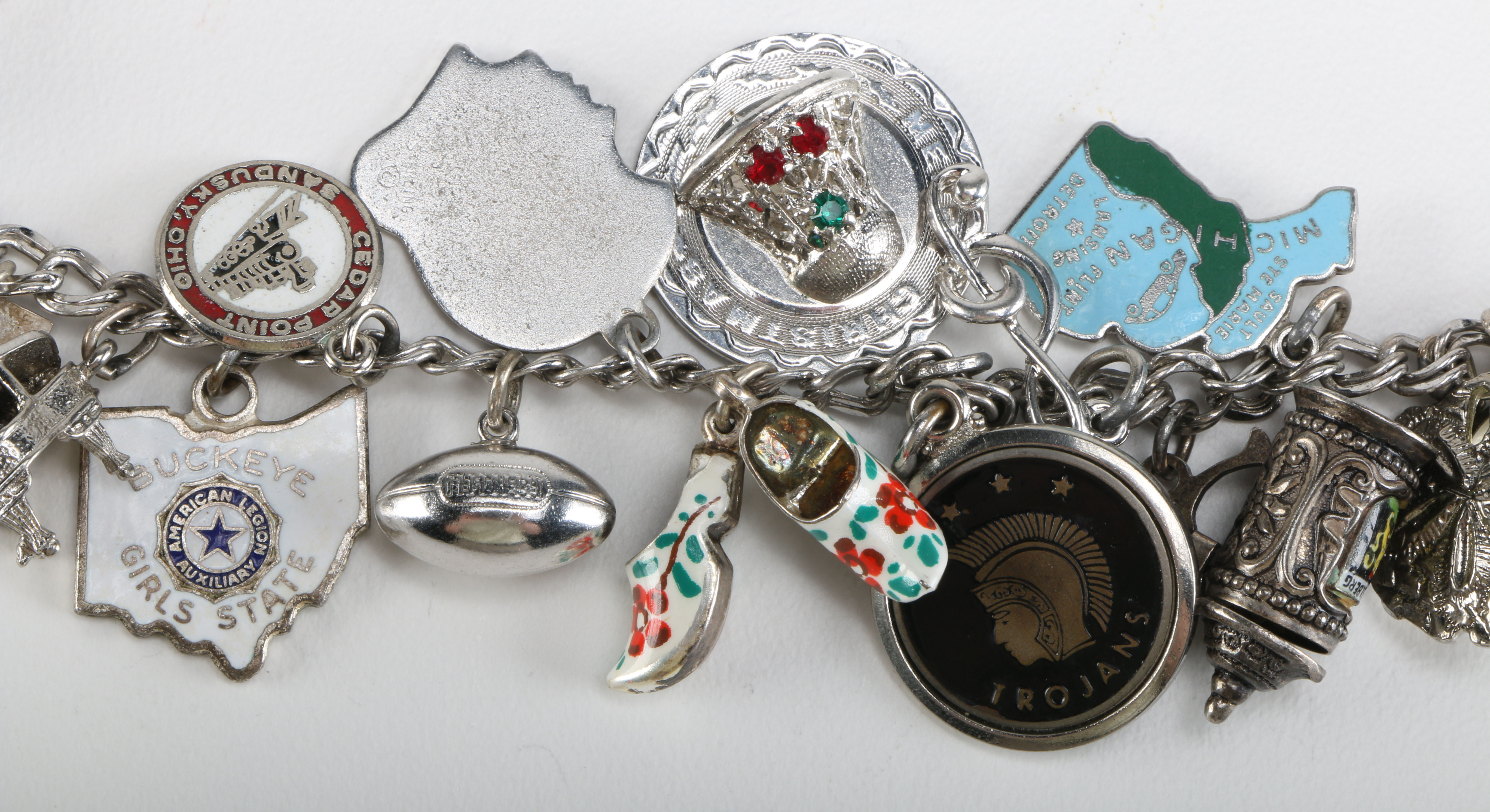 Sterling Silver Charm Bracelet