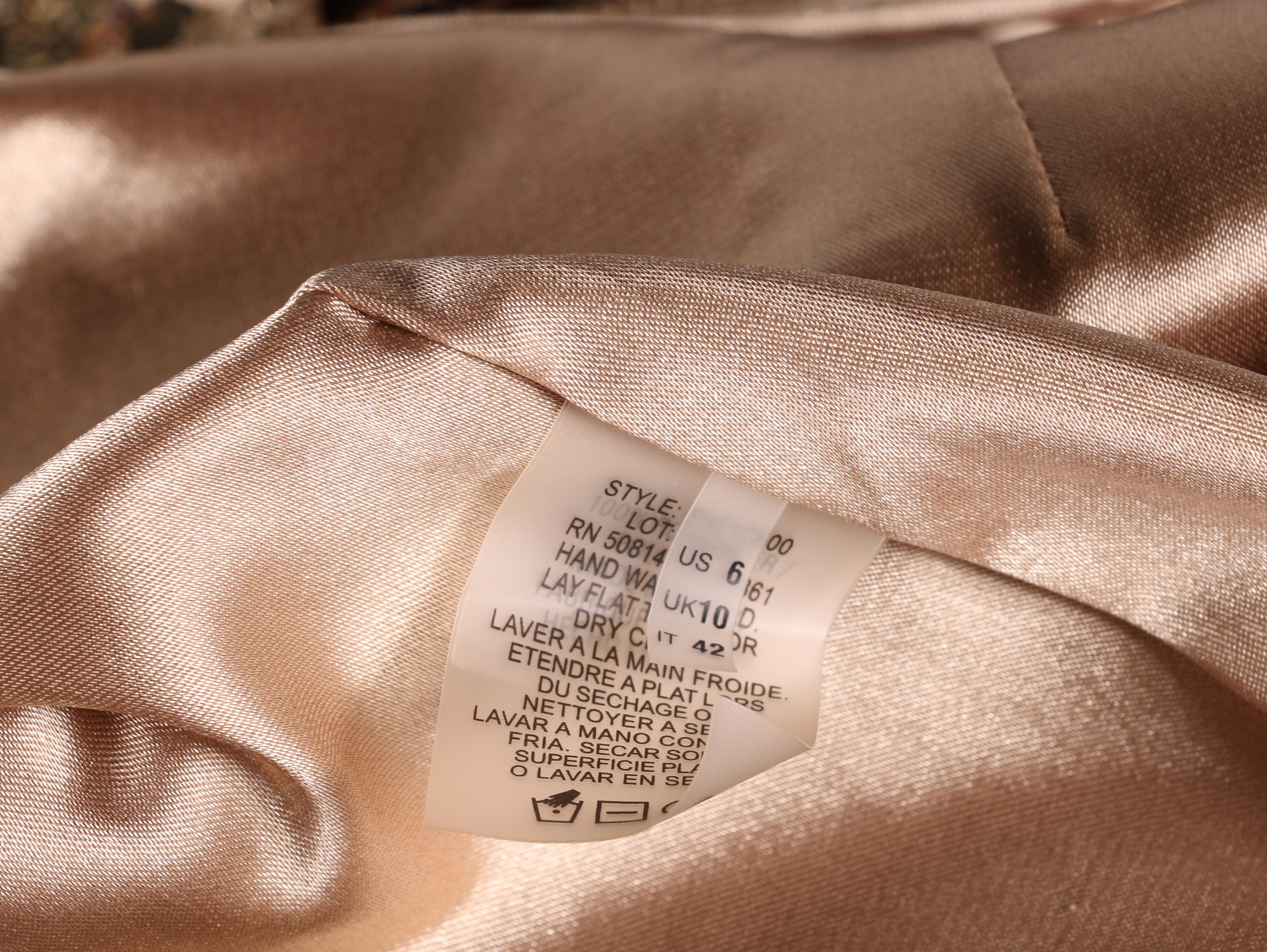 Elie Tahari Sequined Dress with Wrap