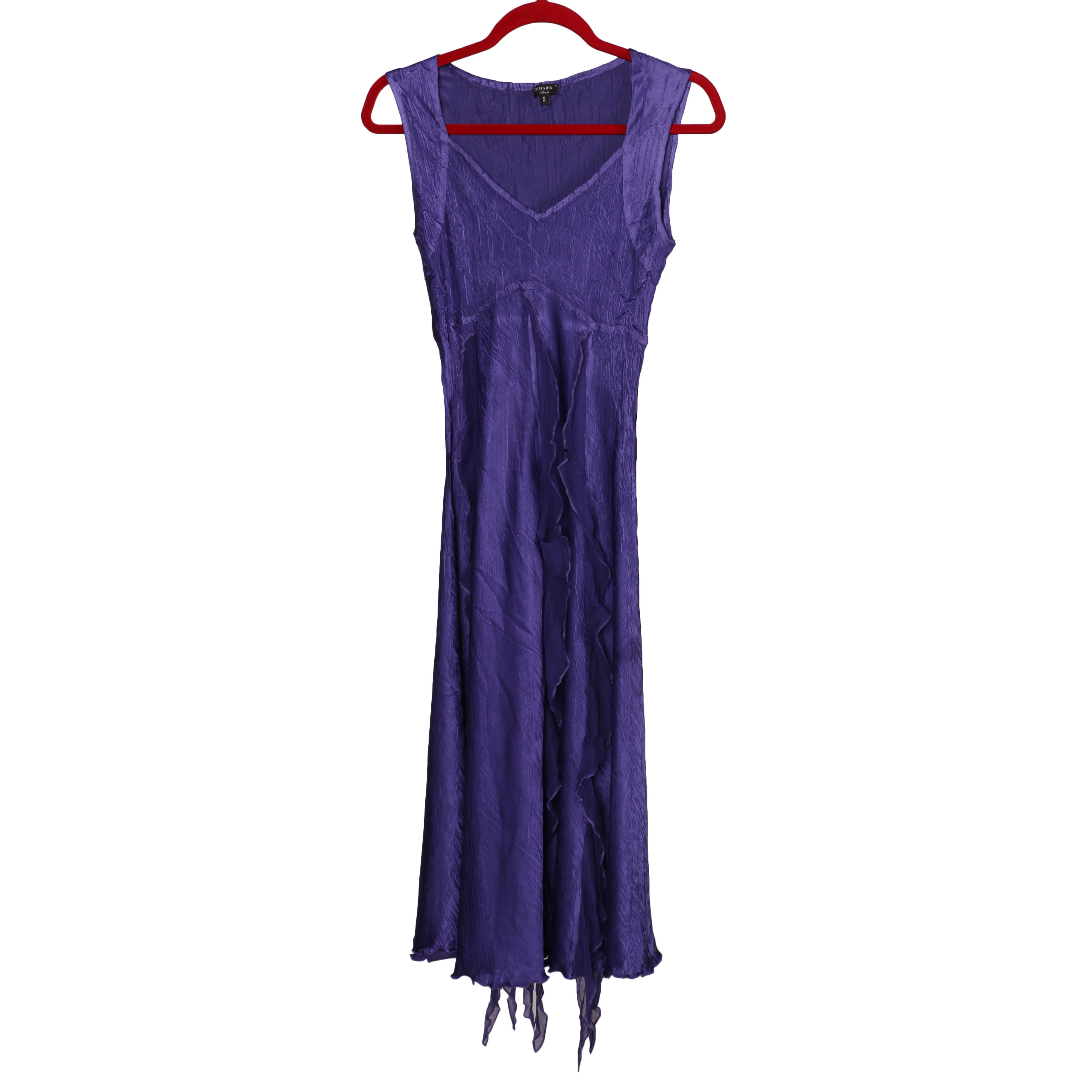 Komarov Purple Cocktail Dress