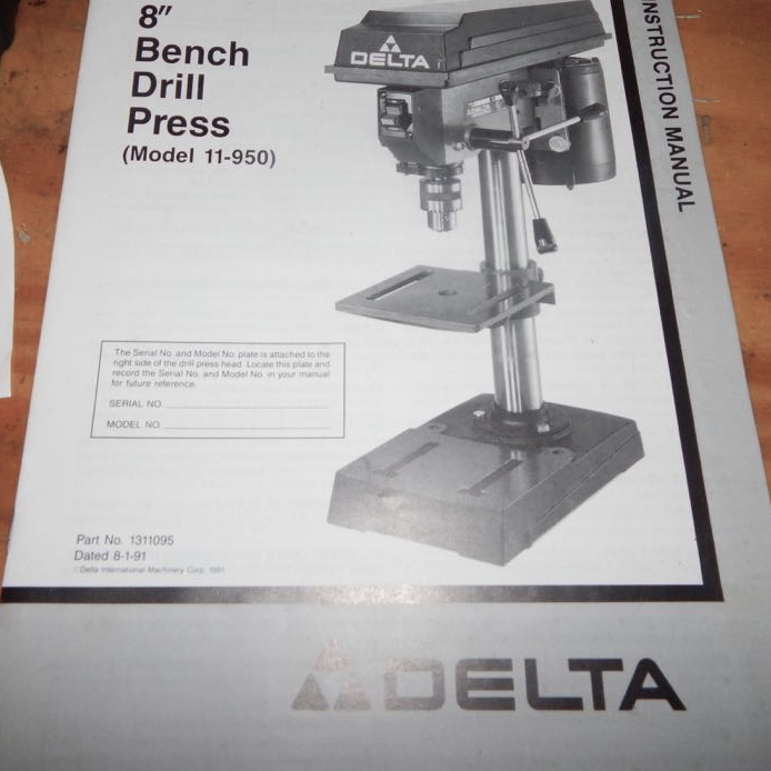Delta 8" Bench Drill Press