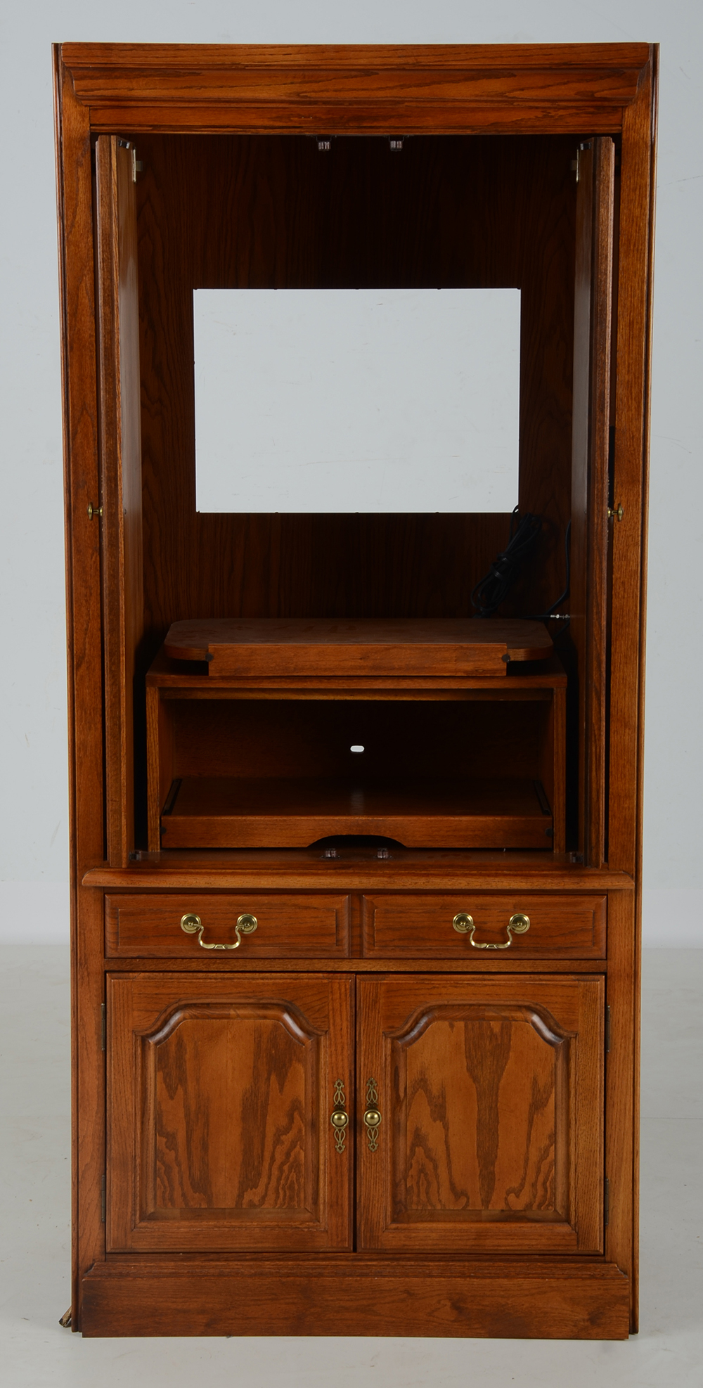 Hooker Furniture Oak Entertainment Armoire