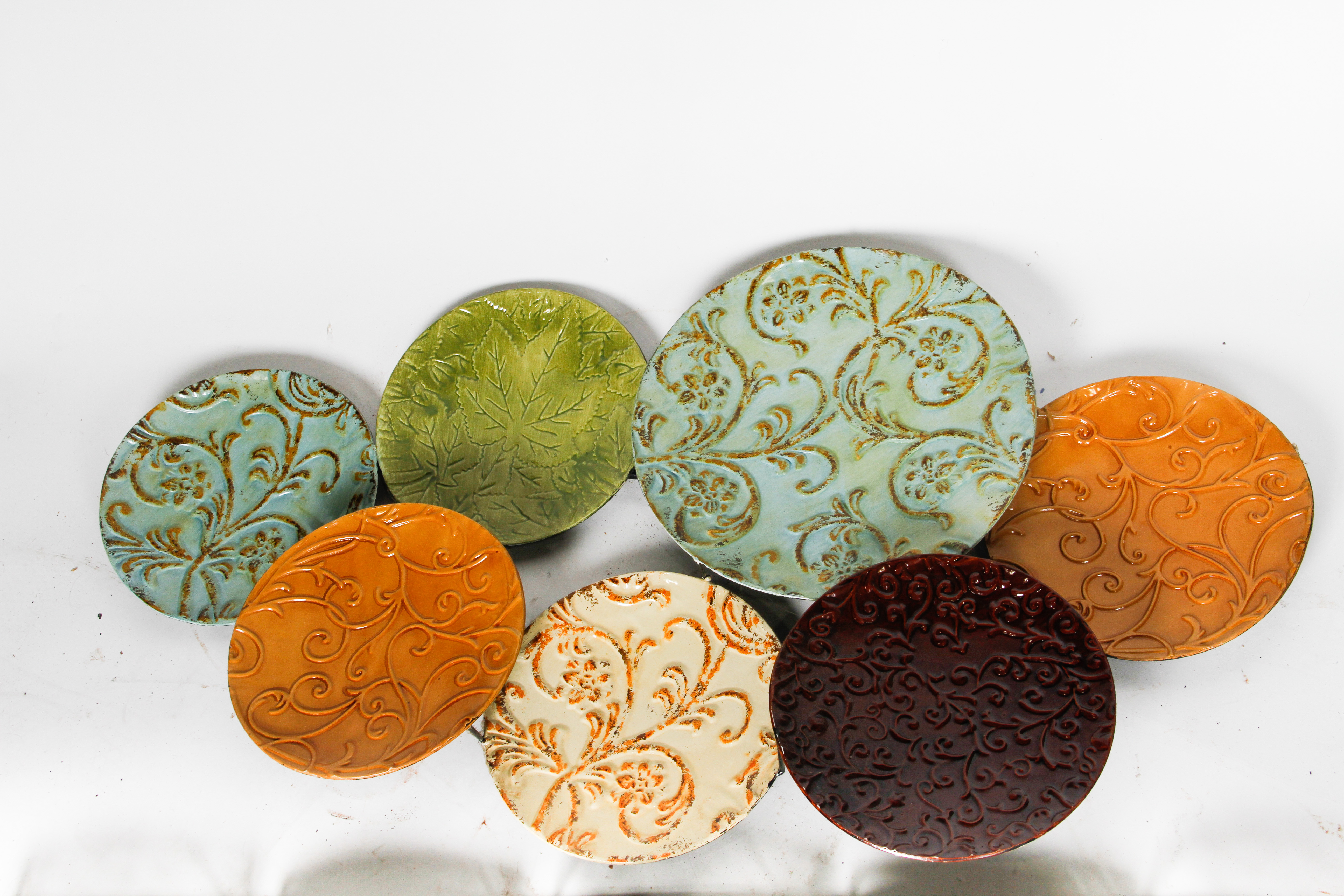 Collection of Metal Modern Wall Hangings