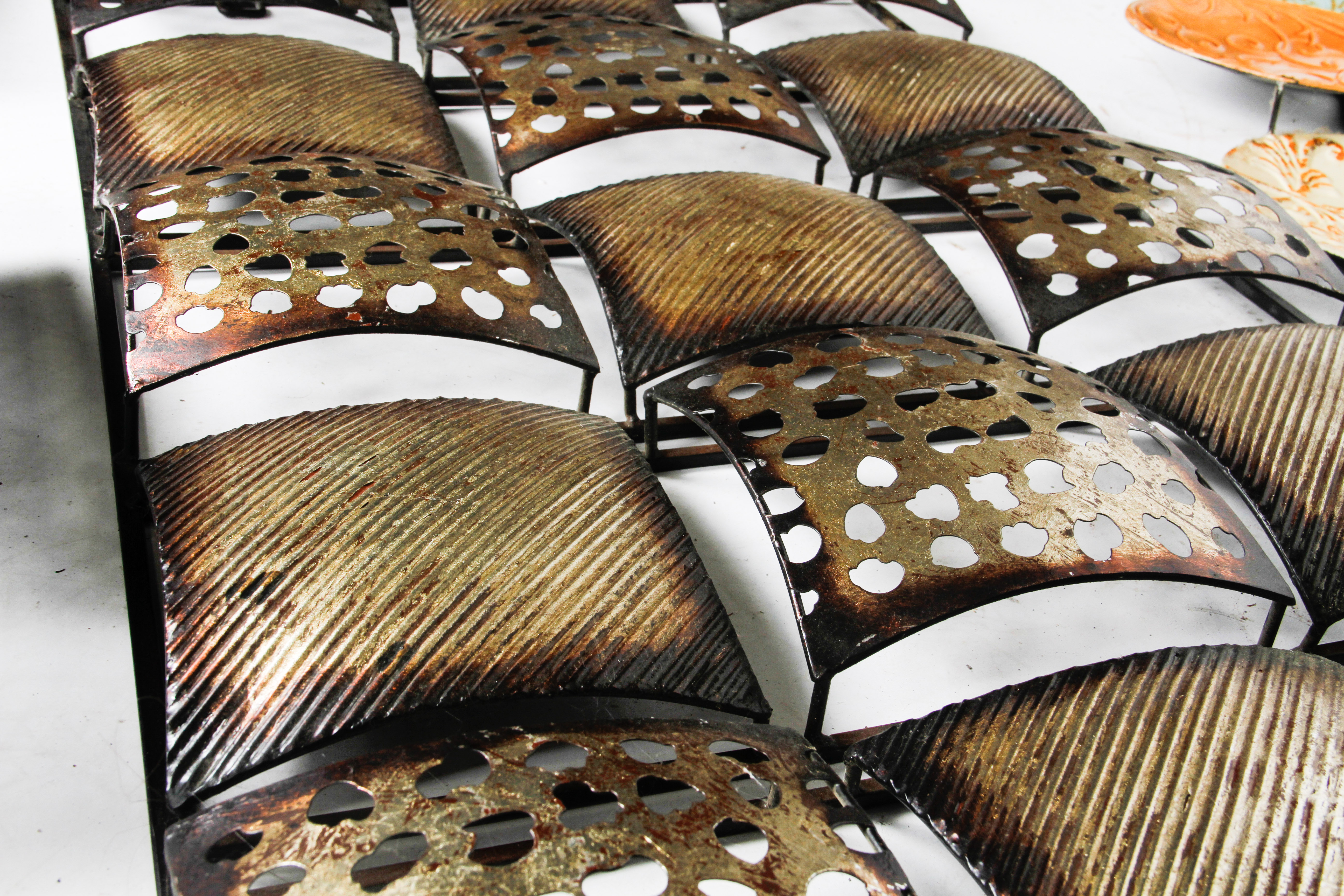 Collection of Metal Modern Wall Hangings