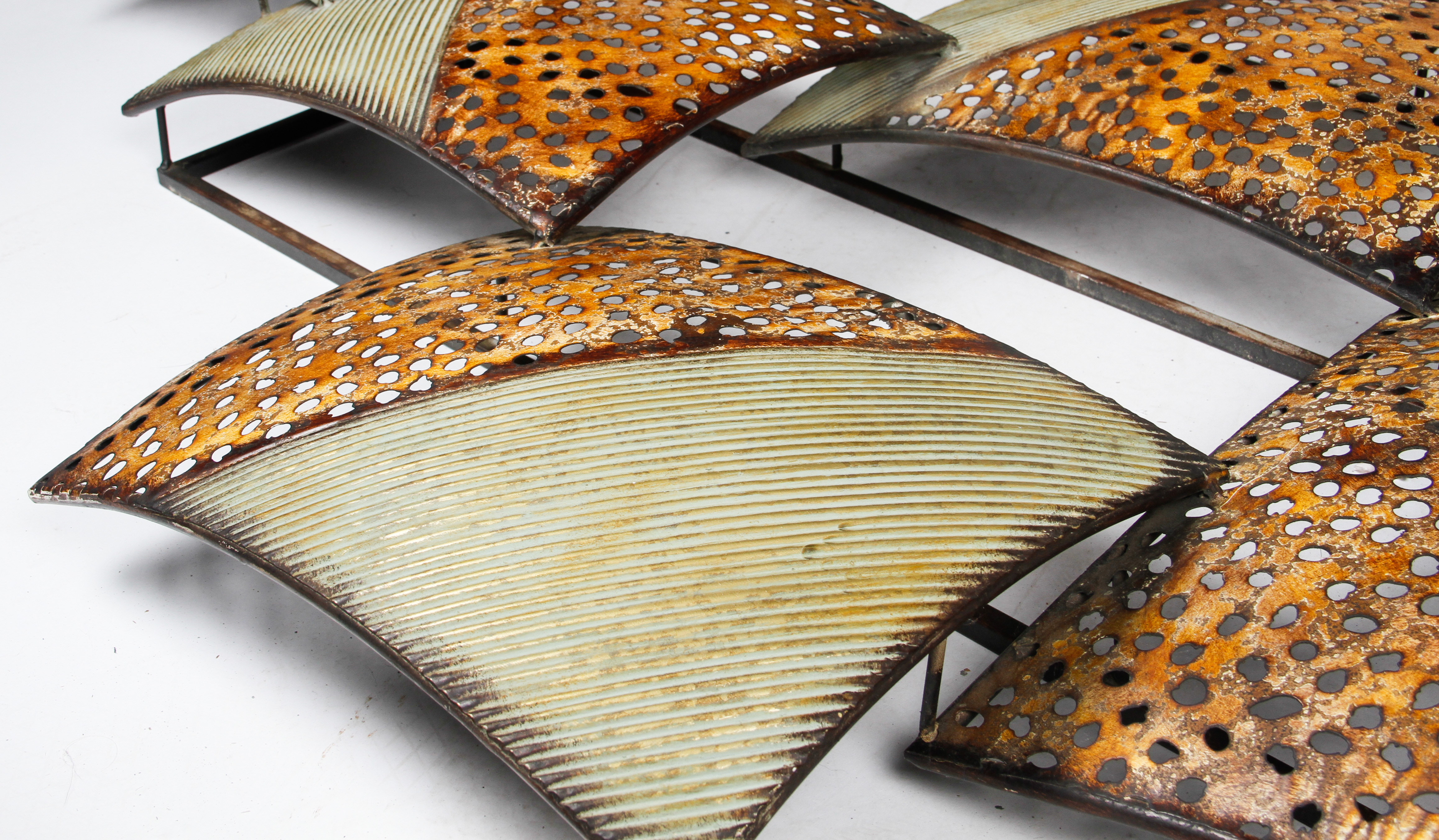 Collection of Metal Modern Wall Hangings