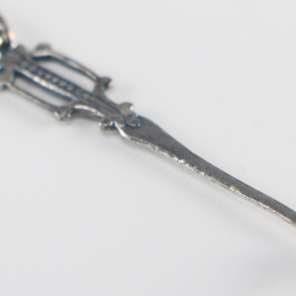 Silver Tone Pegasus Dangle Earrings