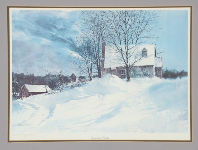 Michael Sloan Signed Limited Edition Print "Tennessee Winter"