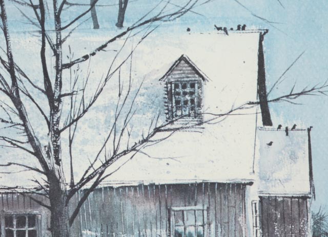 Michael Sloan Signed Limited Edition Print "Tennessee Winter"