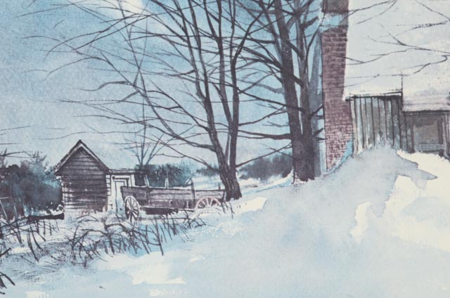 Michael Sloan Signed Limited Edition Print "Tennessee Winter"