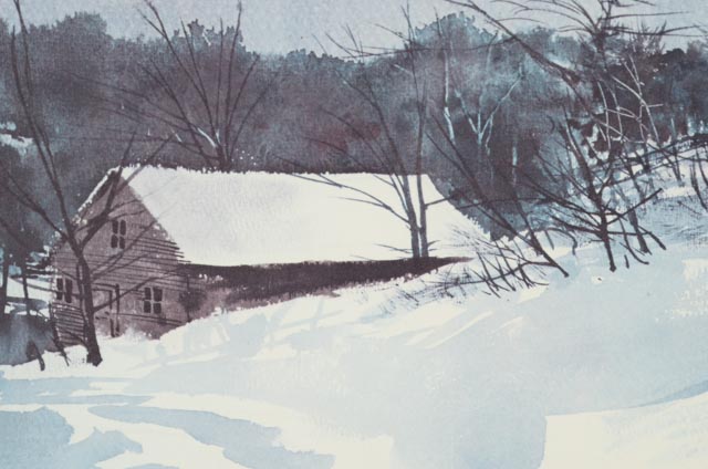 Michael Sloan Signed Limited Edition Print "Tennessee Winter"