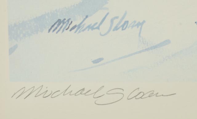 Michael Sloan Signed Limited Edition Print "Tennessee Winter"