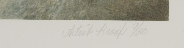 John A. Ruthven Signed Limited Edition Artist Proof Offset Lithographs "Snowy Owls" and "Barred Owls"