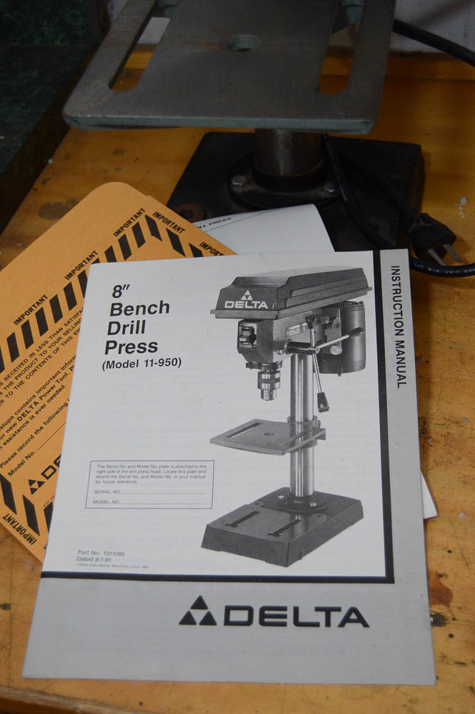 Delta 8" Bench Drill Press