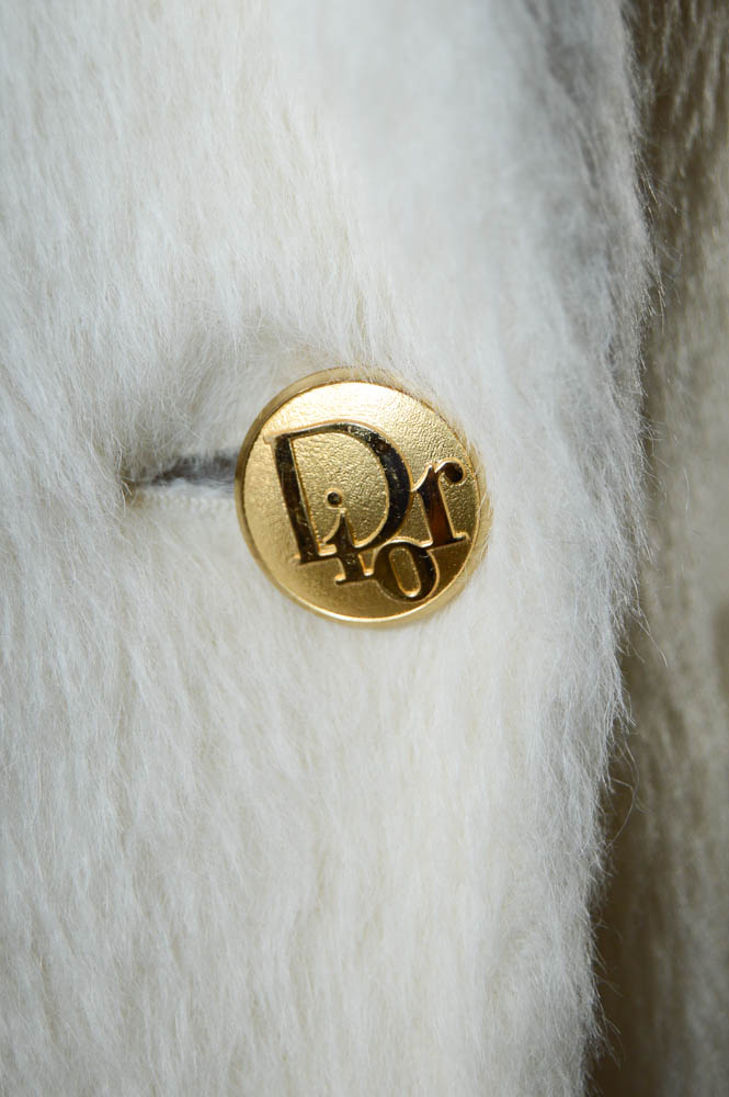 Vintage Christian Dior Alpaca Coat