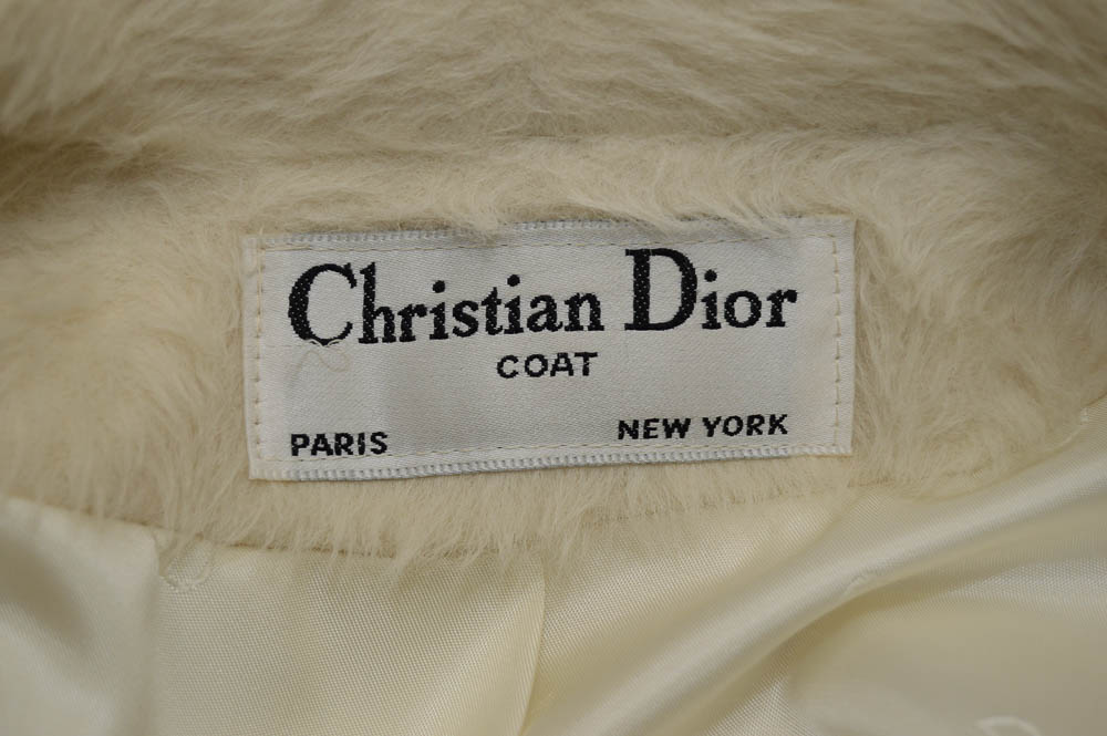 Vintage Christian Dior Alpaca Coat
