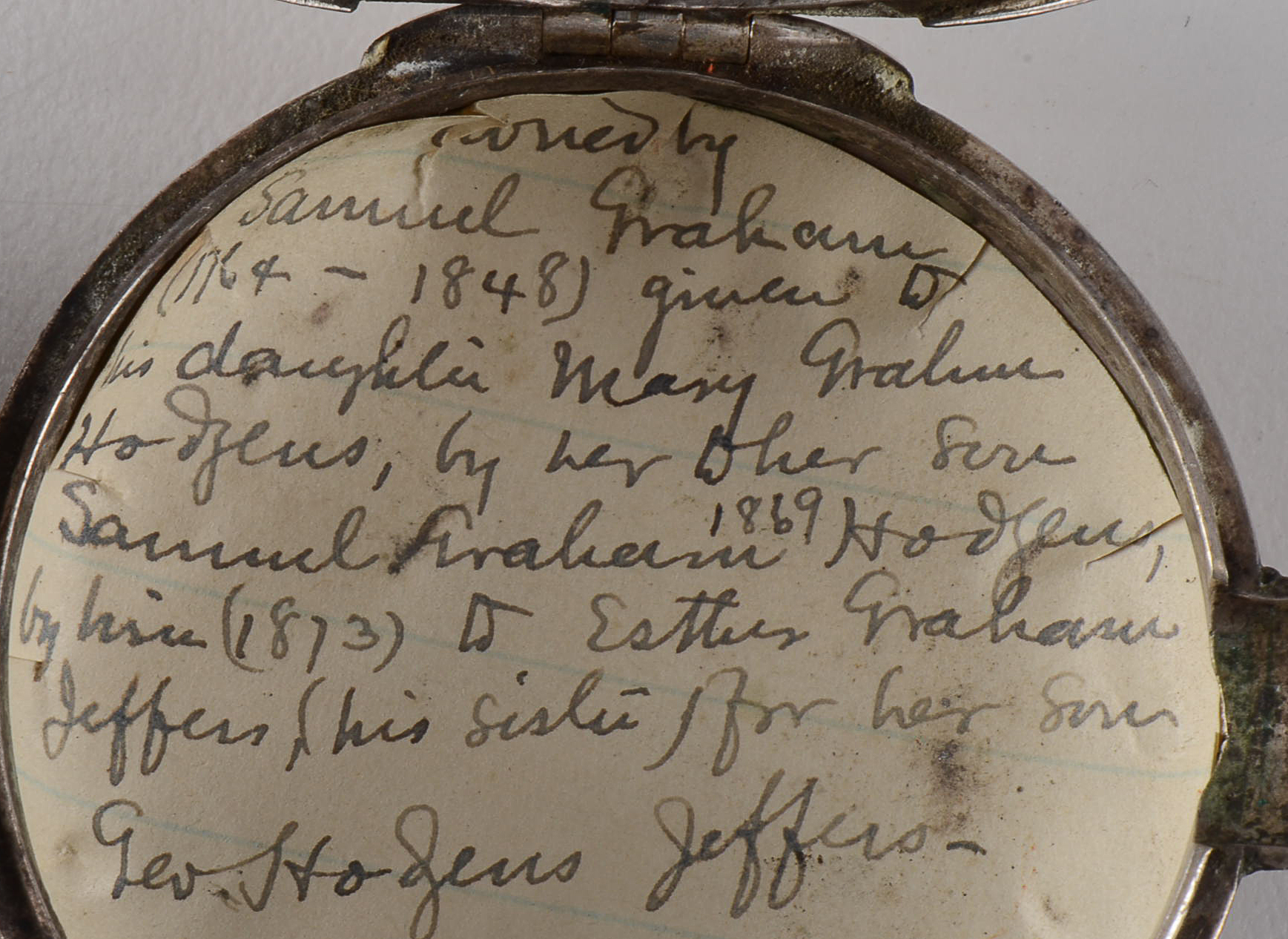 1807 John Wood Keywound Pocket Watch