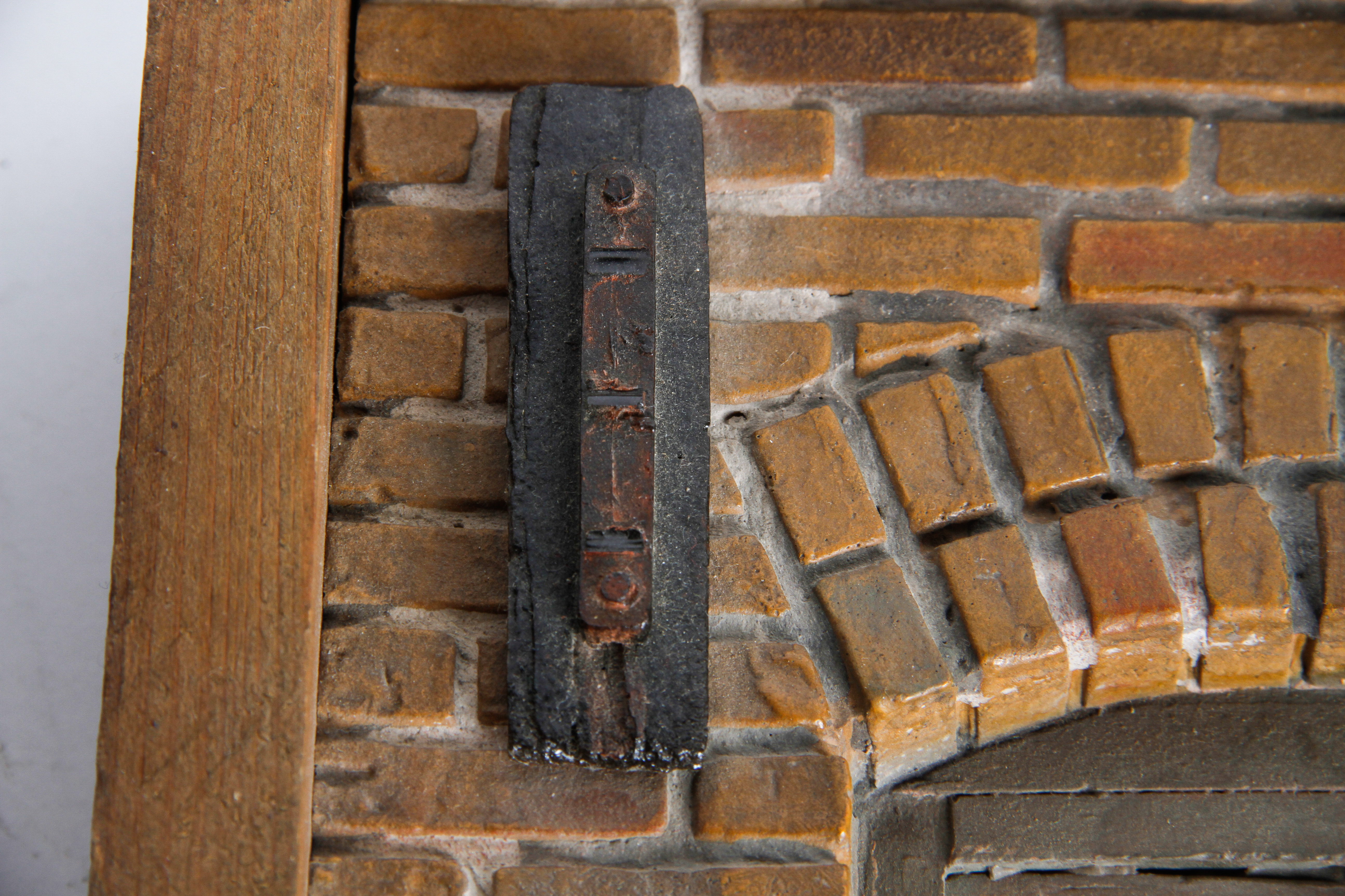 Pair of Michael Garman Framed Cityscape Shadow Boxes