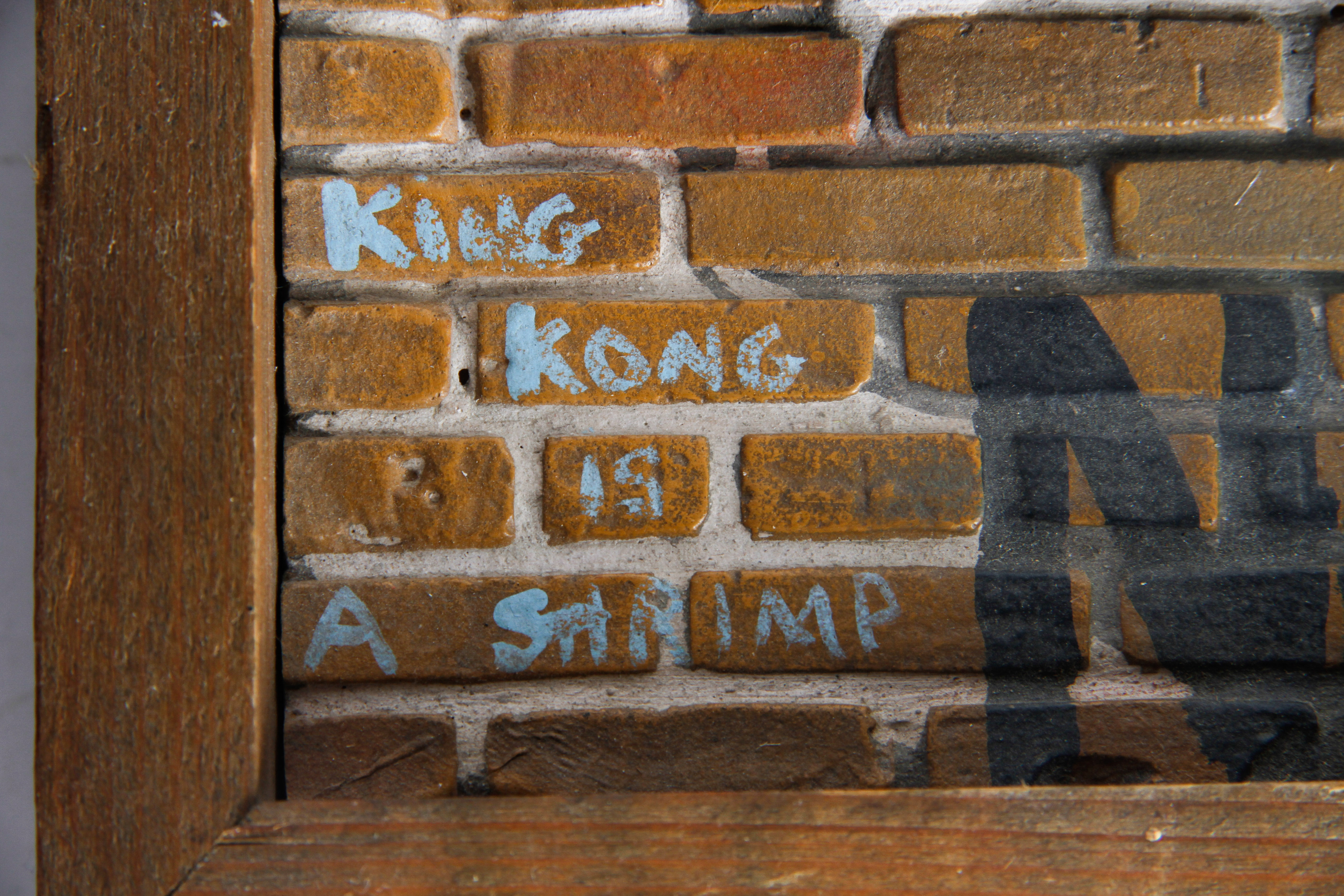 Pair of Michael Garman Framed Cityscape Shadow Boxes