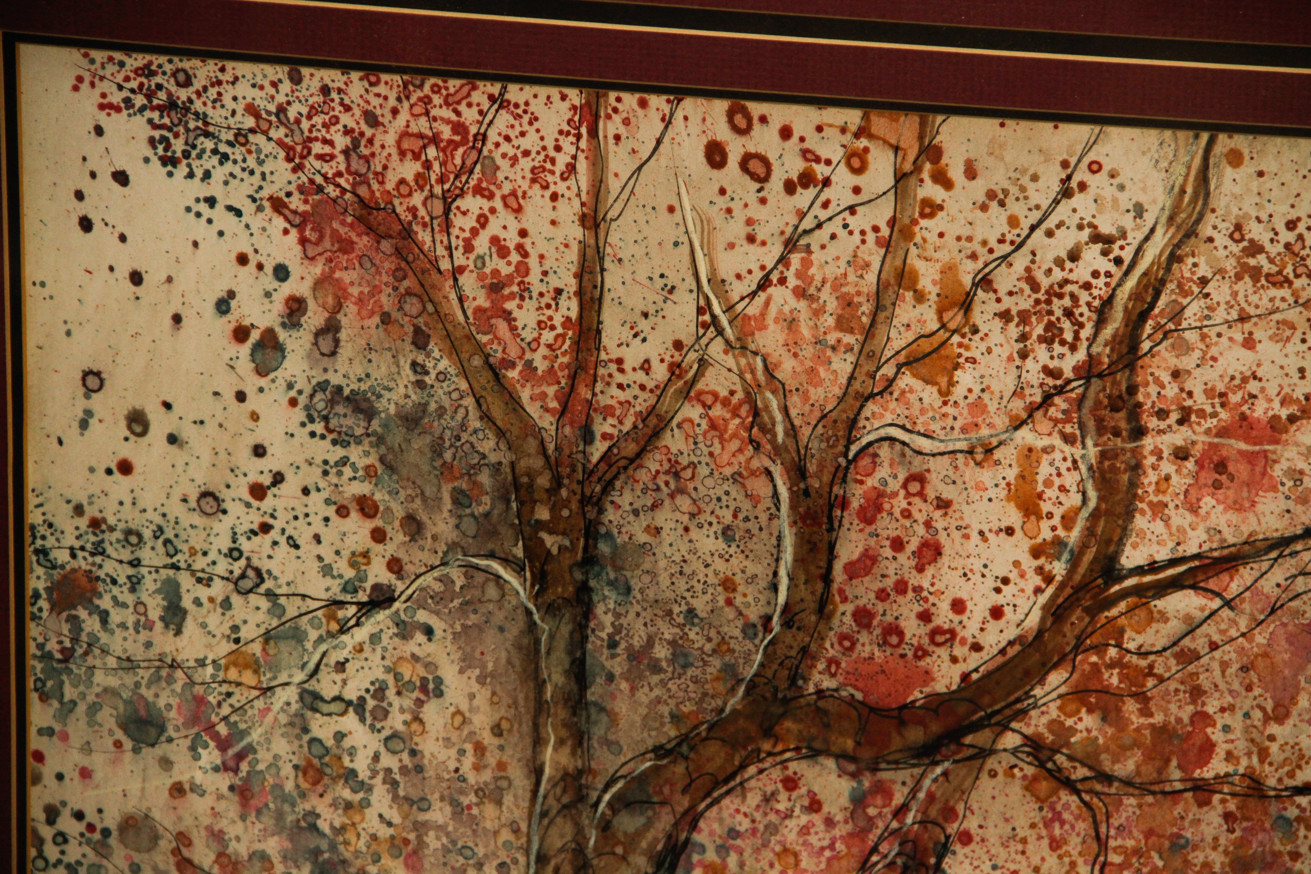 Original Signed Watercolor by Anna Sandhu Ray