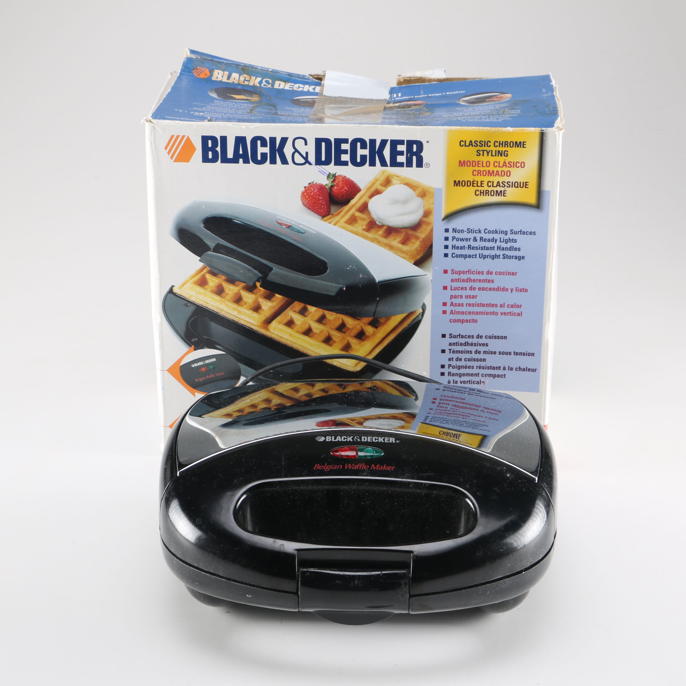 Black & Decker Belgian Waffle Maker