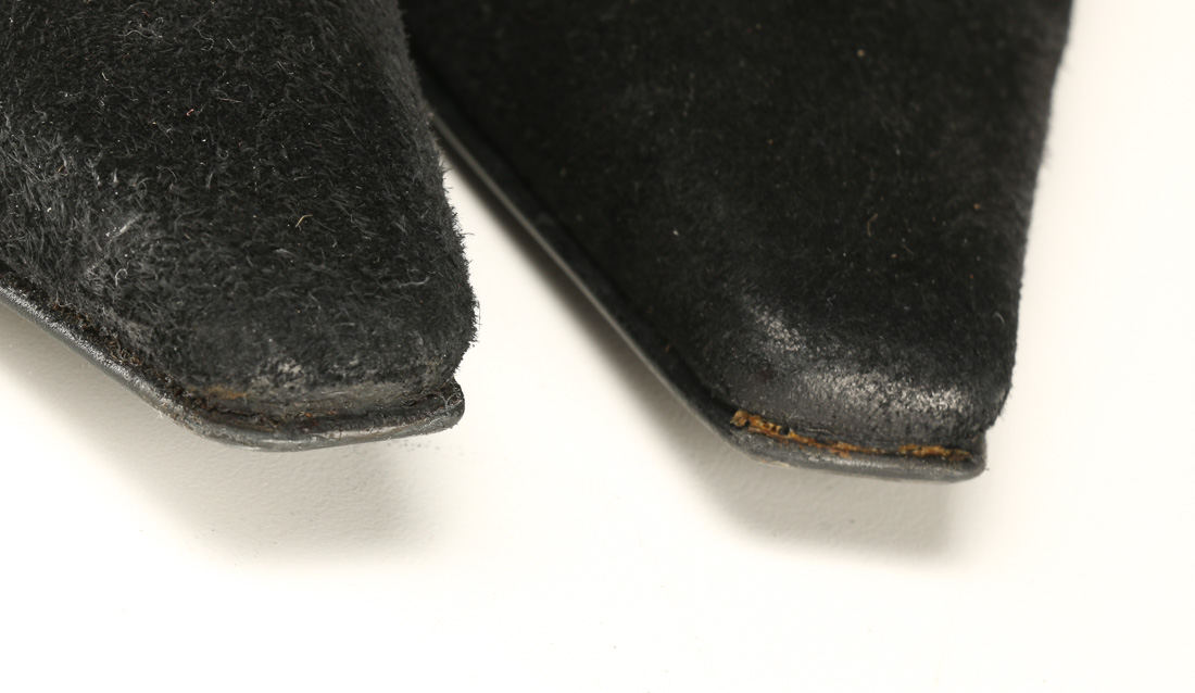 Stuart Weitzman Black Suede Boots