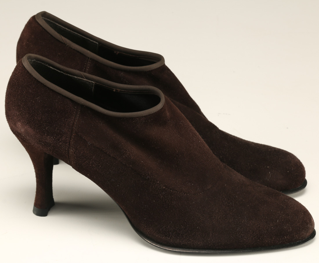 Stuart Weitzman Brown Suede Booties