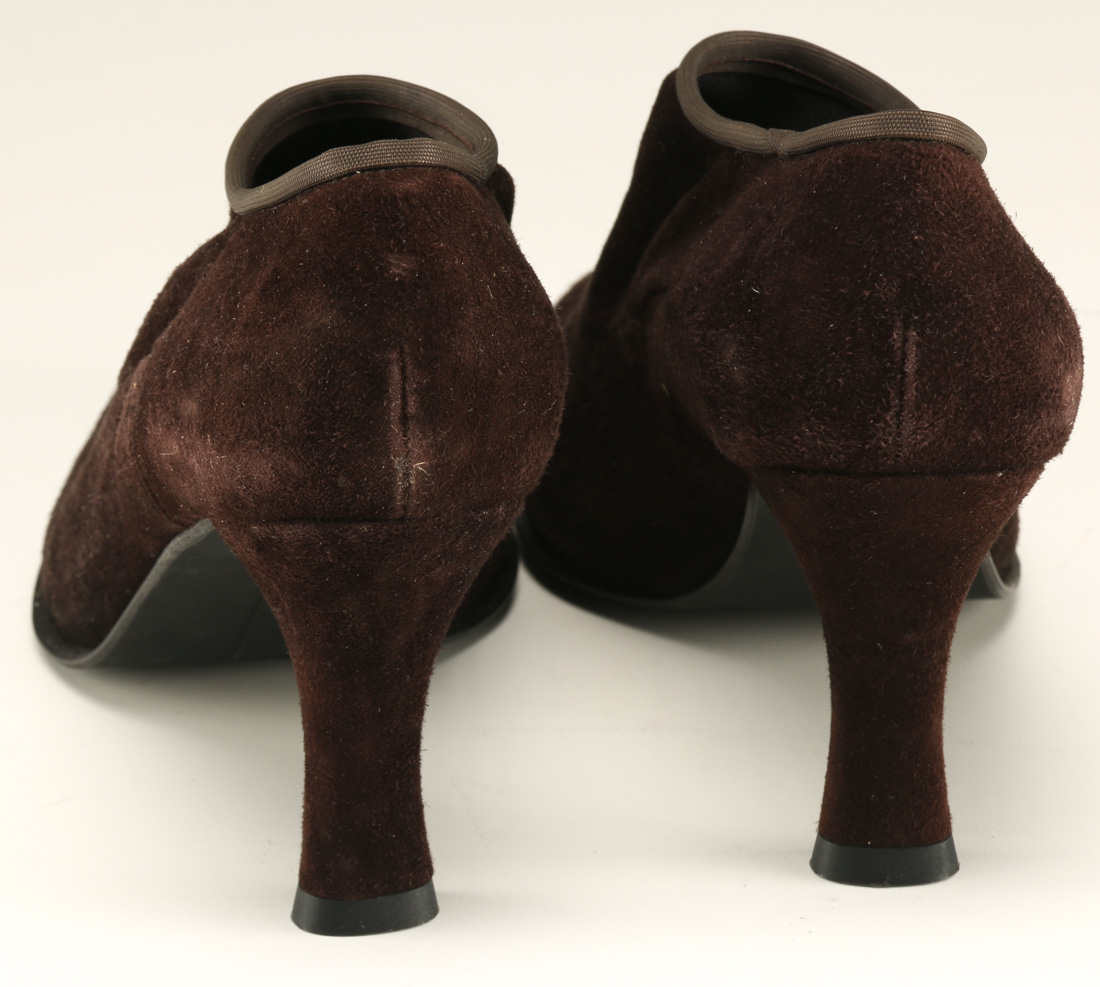 Stuart Weitzman Brown Suede Booties