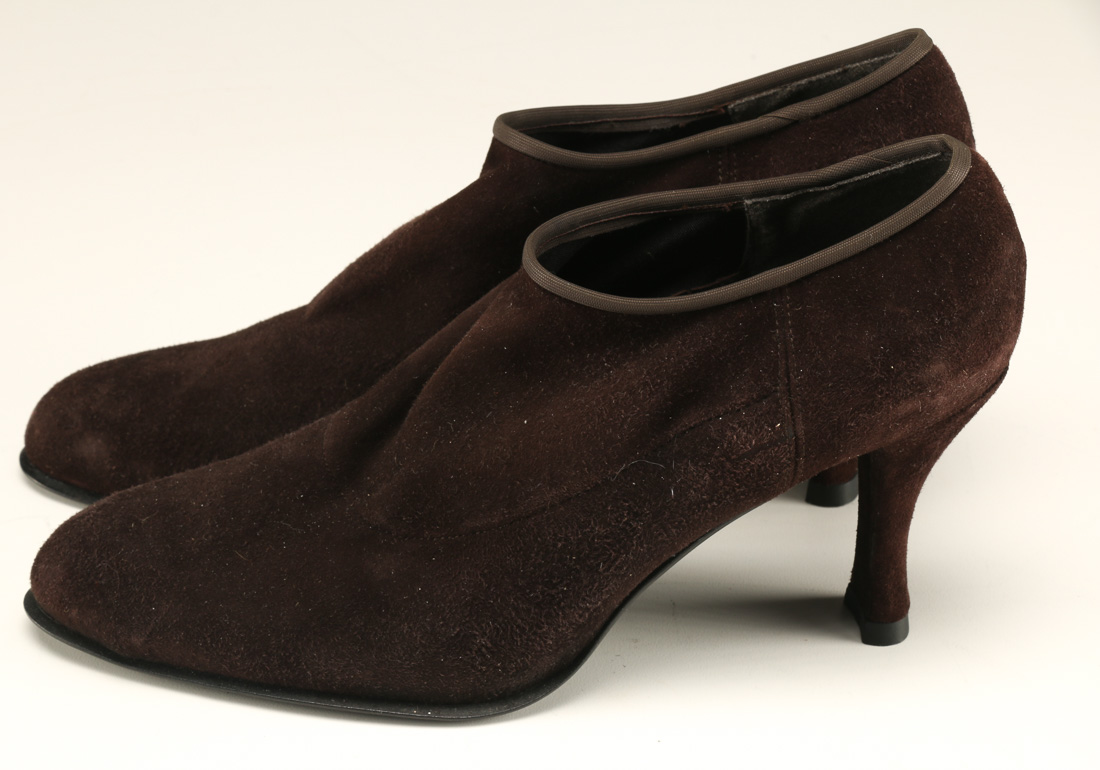 Stuart Weitzman Brown Suede Booties