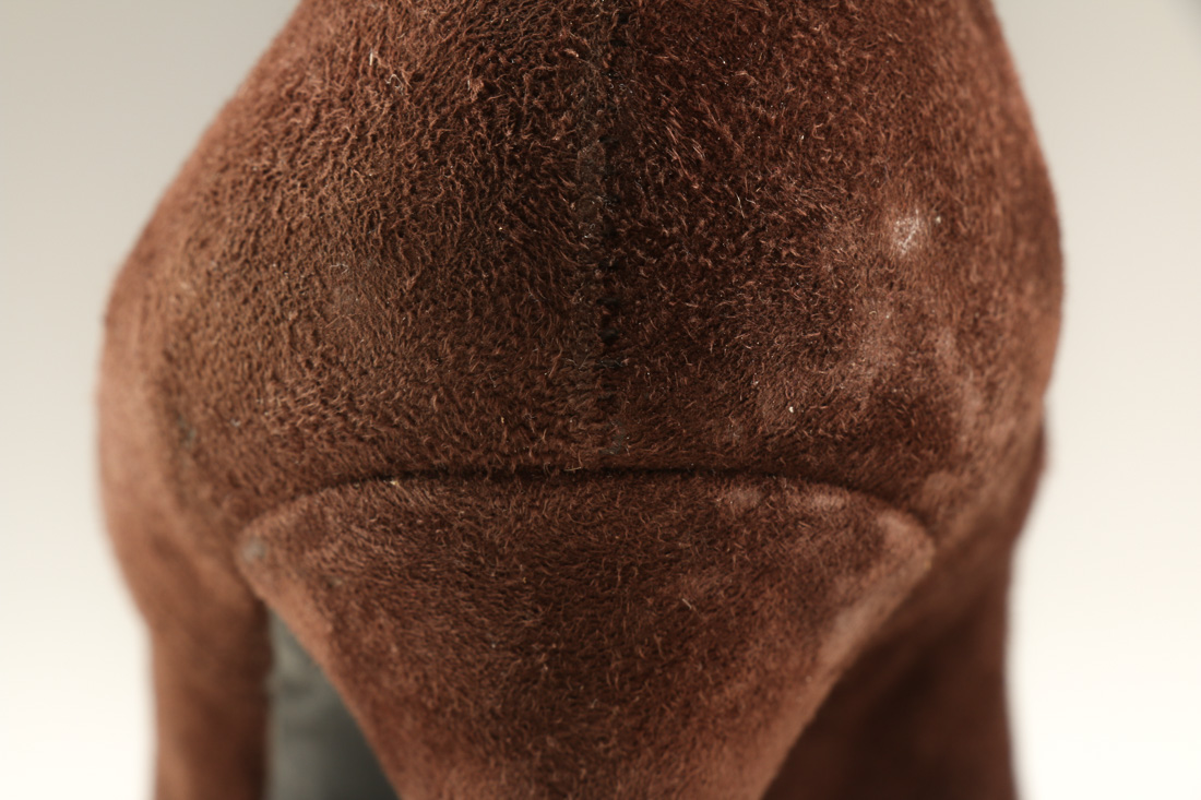 Women's Prada Brown Suede Bootie