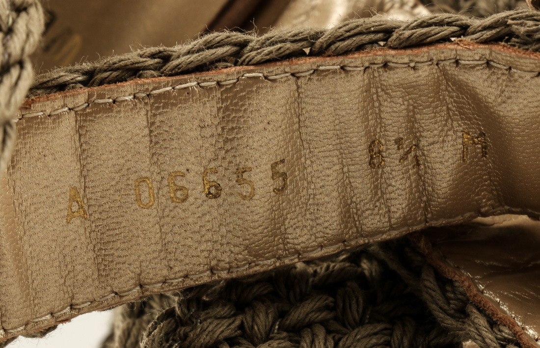 Collection of Stuart Weitzman Braided Jute Wedges