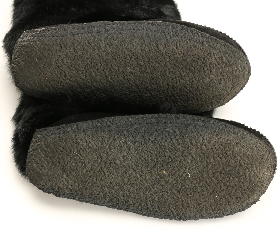 Muks Fur Moccasin Boots