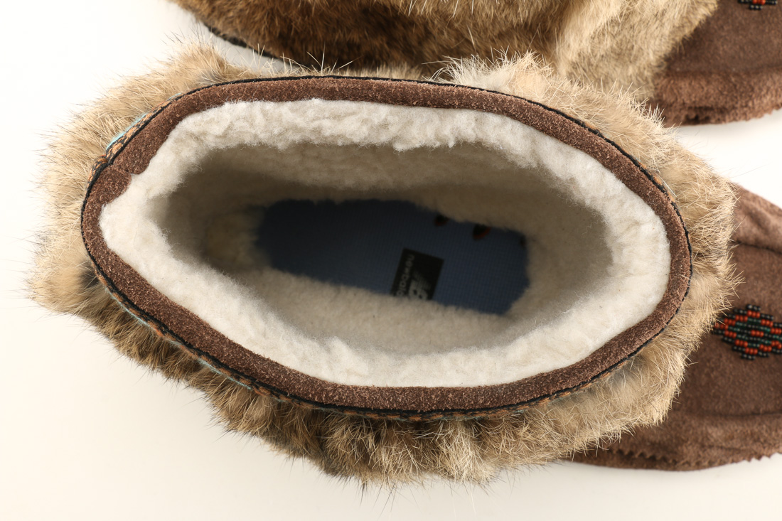 Muks Fur Moccasin Boots