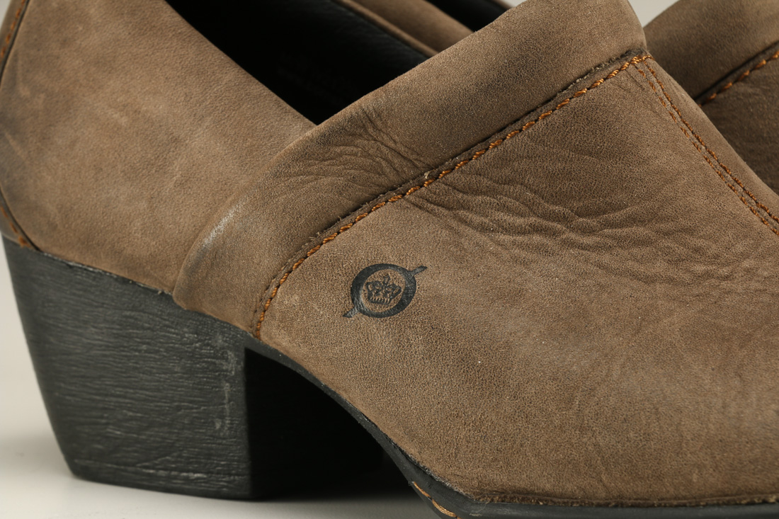 Born Slip-On Bootie in Truffle Brown