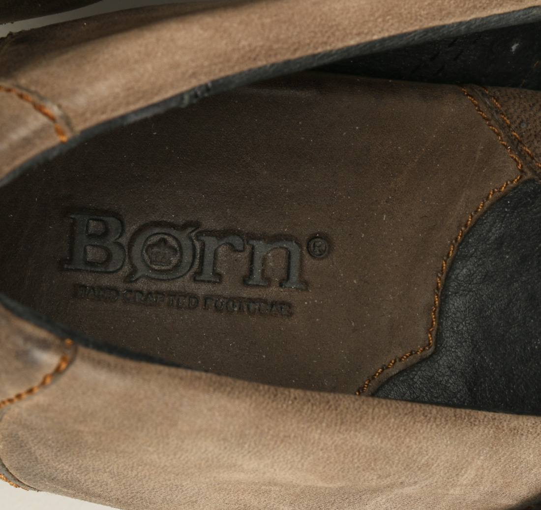 Born Slip-On Bootie in Truffle Brown
