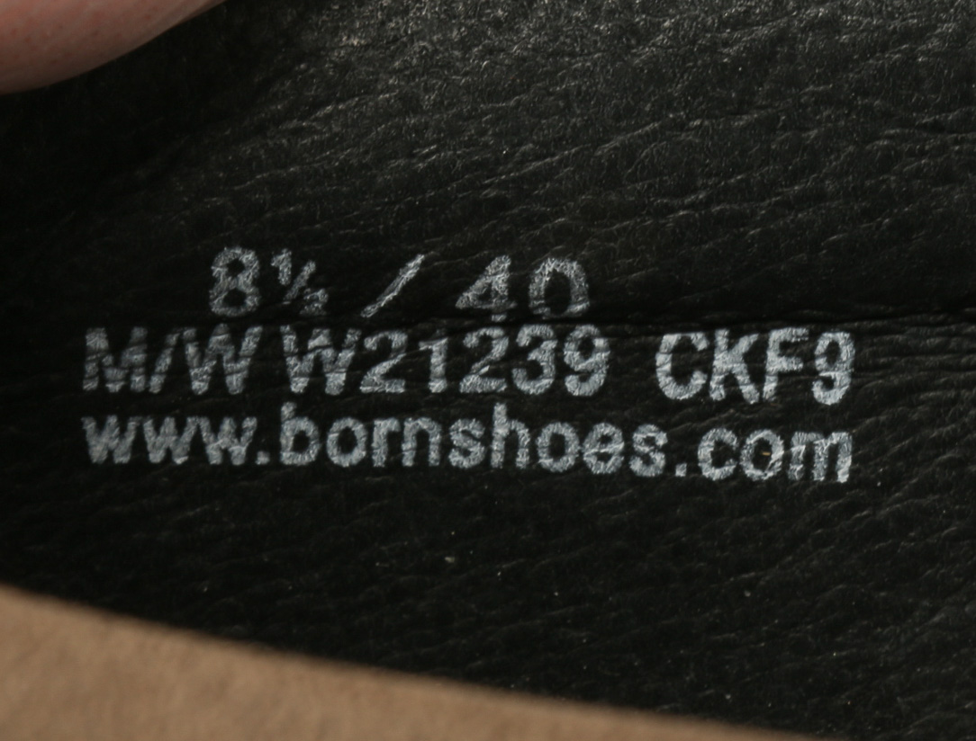 Born Slip-On Bootie in Truffle Brown