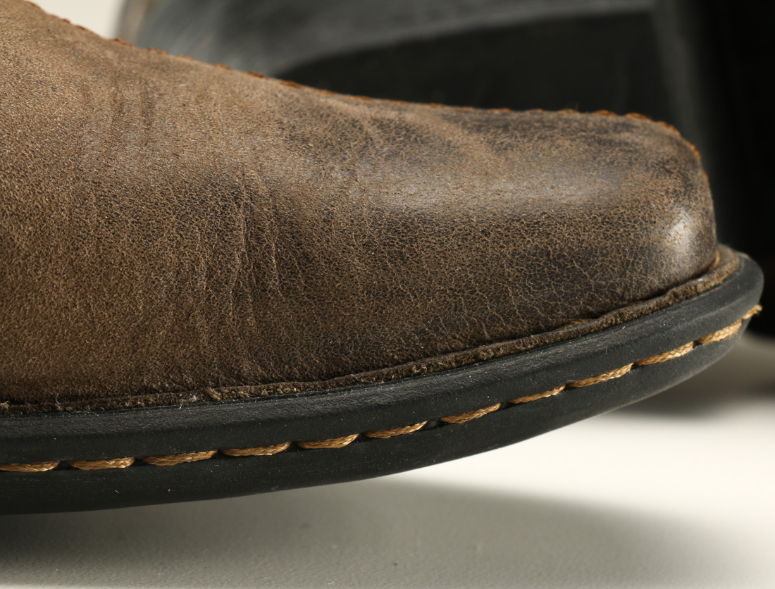 Born Slip-On Bootie in Truffle Brown