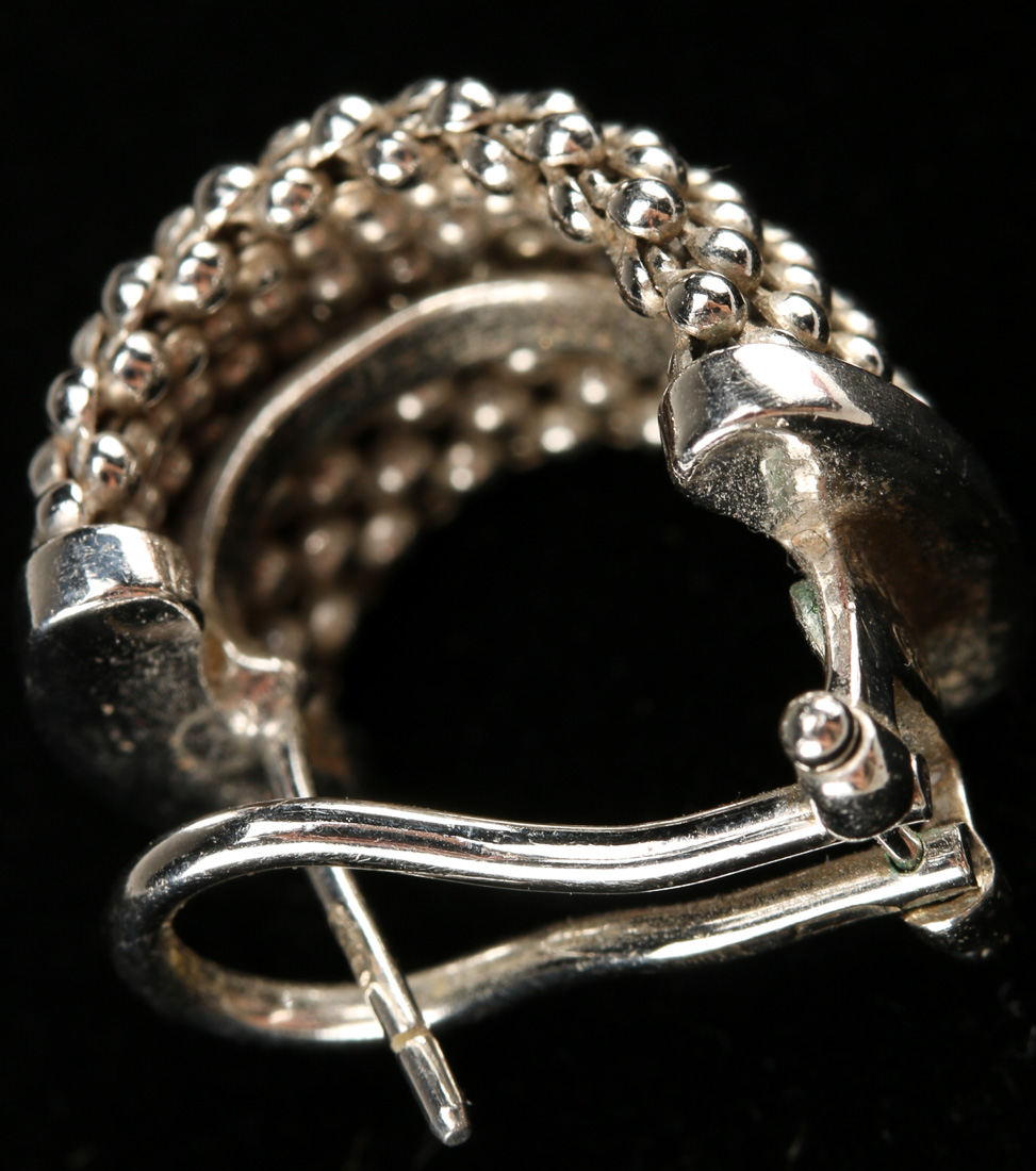 Italian Sterling Silver Earrings