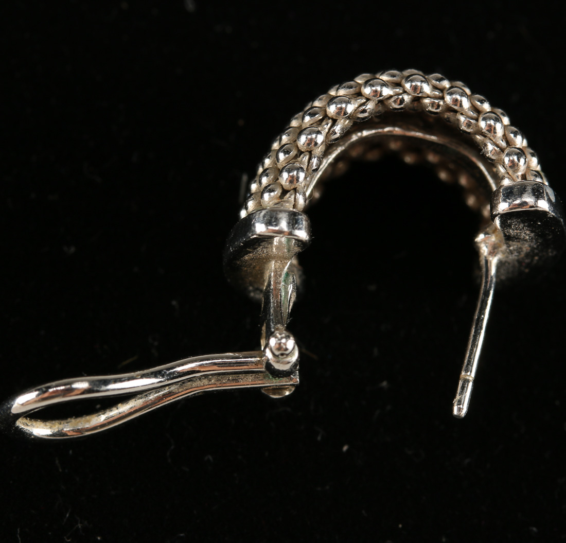 Italian Sterling Silver Earrings