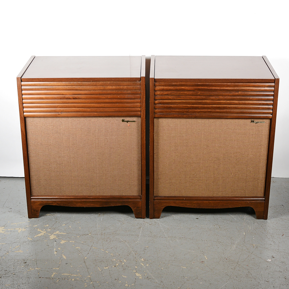 Vintage Magnavox Record Player Console